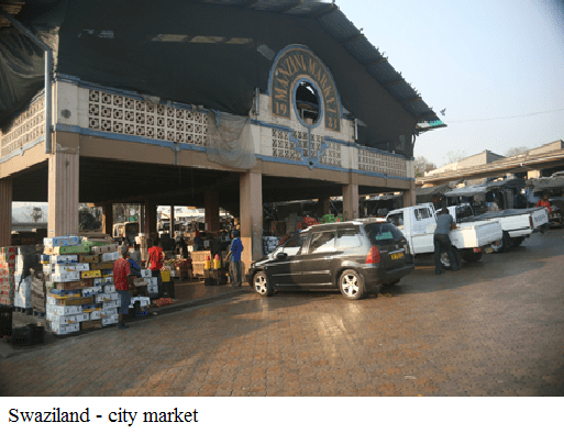 Swaziland - city market